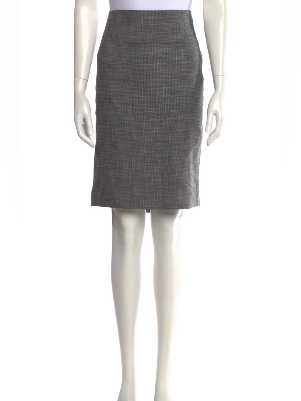 Etecetera Classic Grey Pencil Skirt - Professional Women's Skirt